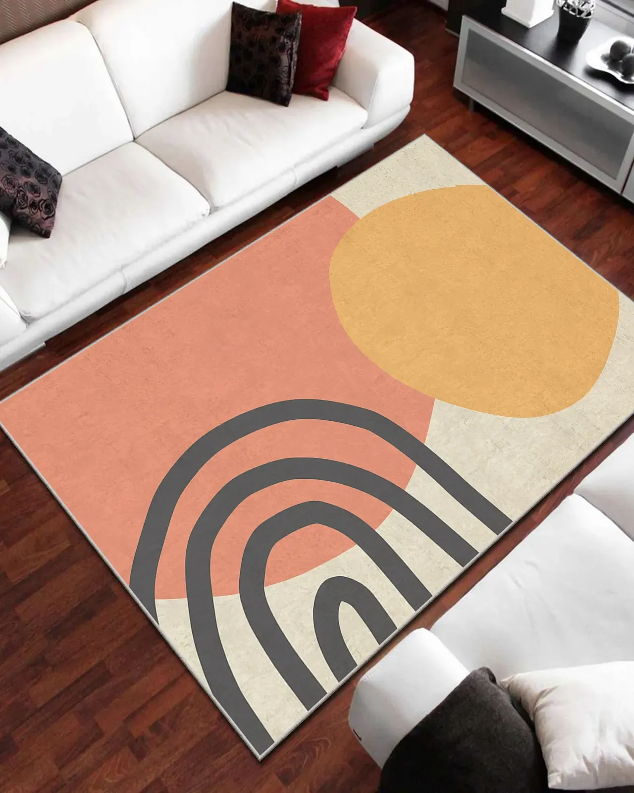 Modern İz Salon Halısı