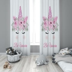 Dijital Baskı Çift Kanat Çocuk Odası Fon Perde