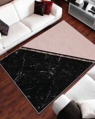 Siyah&Pembe Salon Halısı