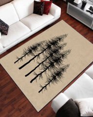 Ağaçlar Salon Halısı