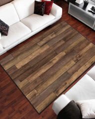 Kahverengi Parke Salon Halısı