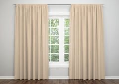 Dijital Baskı Çift Kanat Düz Renk Fon Perde