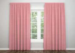 Dijital Baskı Çift Kanat Düz Renk Fon Perde