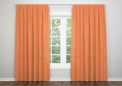 Dijital Baskı Çift Kanat Düz Renk Fon Perde