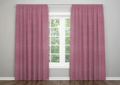 Dijital Baskı Çift Kanat Düz Renk Fon Perde