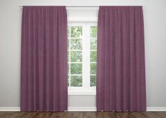 Dijital Baskı Çift Kanat Düz Renk Fon Perde