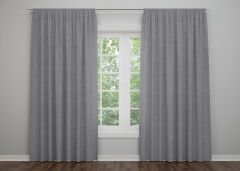 Dijital Baskı Çift Kanat Düz Renk Fon Perde