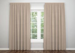 Dijital Baskı Çift Kanat Düz Renk Fon Perde