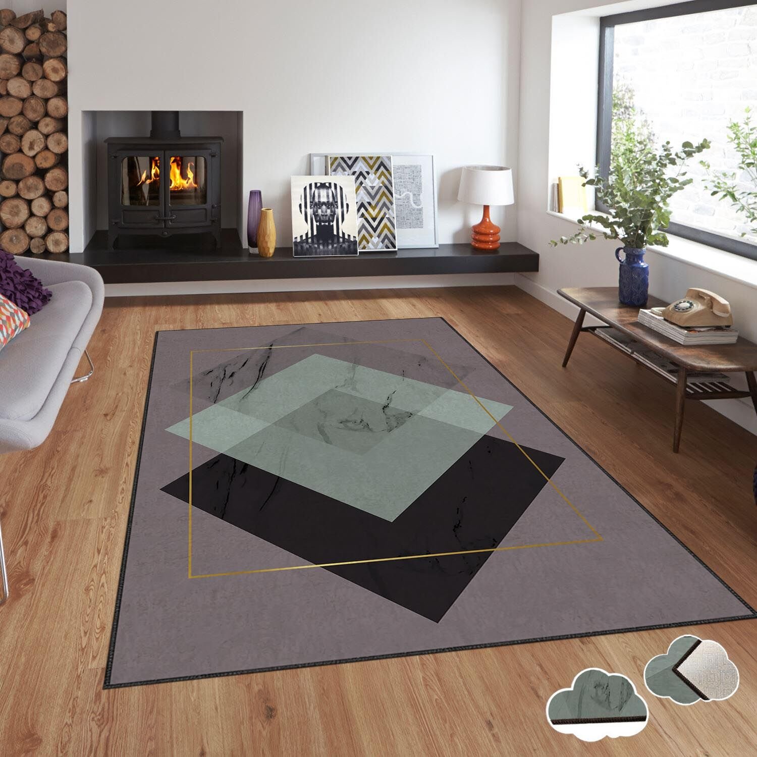 Modern Salon Halısı